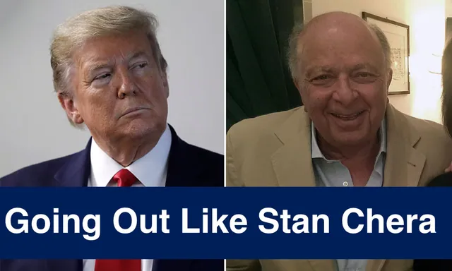 Going Out Like Stan Chera meme card