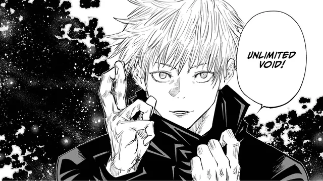 Gojo's Hand Seal meme card