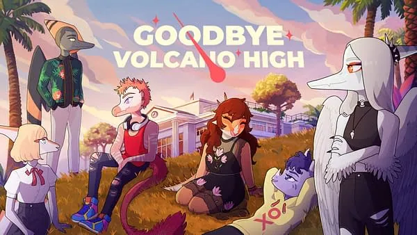 Goodbye Volcano High meme card