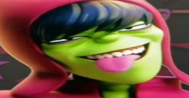 Carte meme Goofy Murdoc / Silly Murdoc