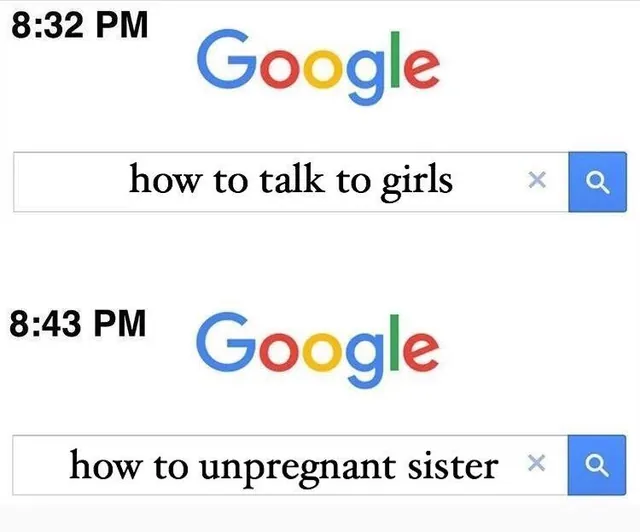 Google, 11 Minutes Later meme card