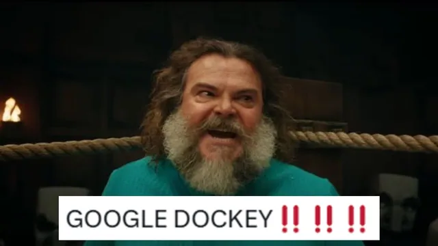 Google Dockey meme card