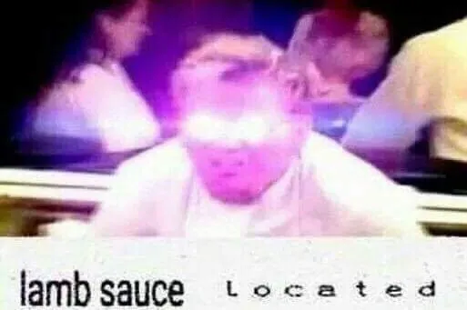 Gordon Ramsay's Lamb Sauce meme card