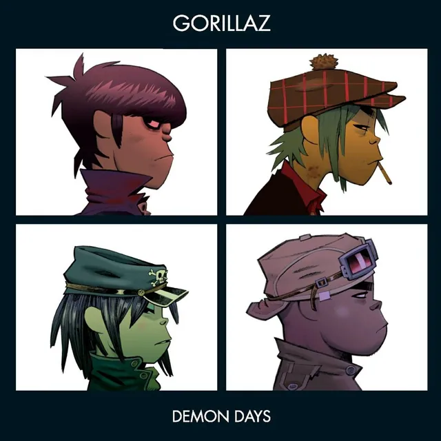 Gorillaz "Demon Days" Cover Parodies meme card