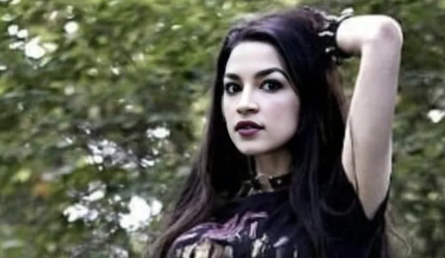 Carte meme Goth AOC