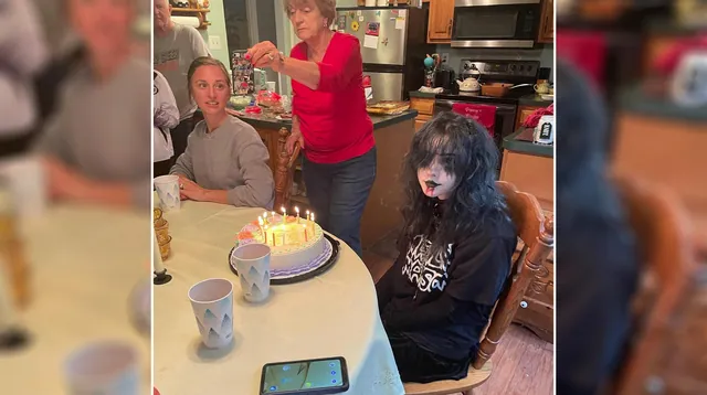 Carte meme Goth Birthday Girl
