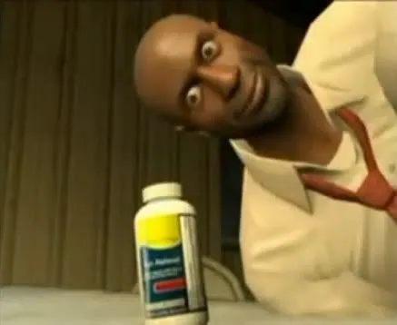 Grabbin' Pills meme card