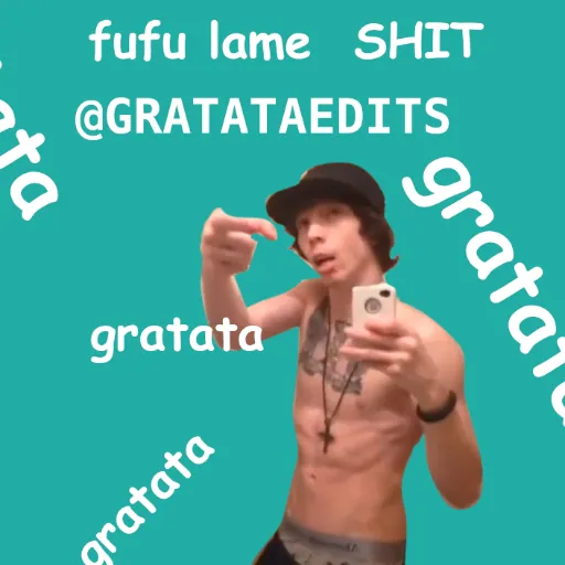 Gratata meme card