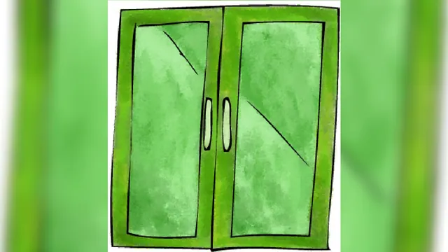 Green Glass Door Game meme card