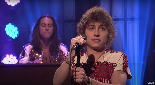 Greta Van Fleet's SNL Performance meme card