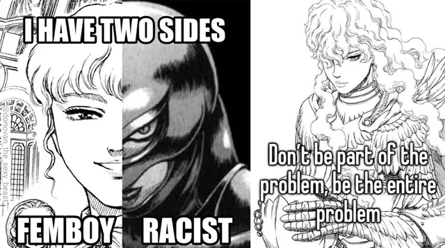 Griffith / Femto meme card