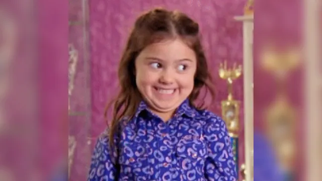Grinning Girl / Kailia Posey meme card