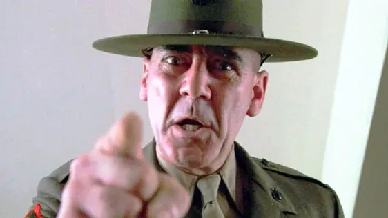 Carte meme Gunnery Sgt. Hartman