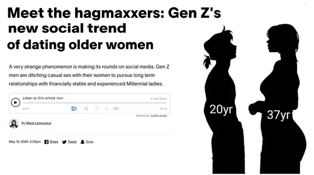 Hagmaxxing meme card