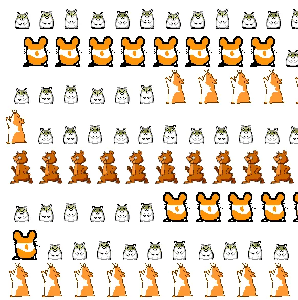 Carte meme Hampster Dance