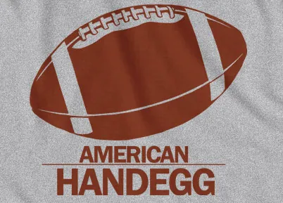 Handegg meme card
