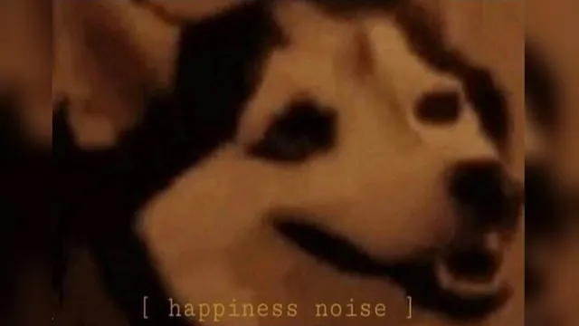 Happiness Noise meme card