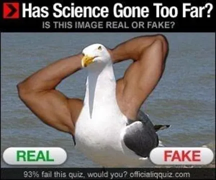Has Science Gone Too Far? meme card