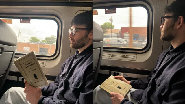 Hasan Piker Reading Lenin meme card