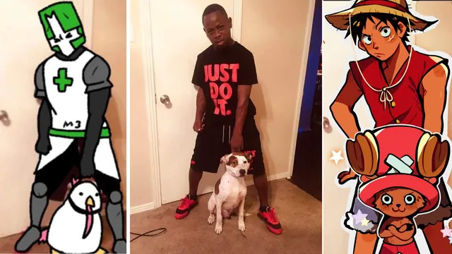 Carte meme He Tryin’ His Best to Make That MF Look Vicious