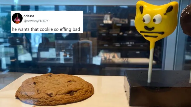 He Wants That Cookie So Effing Bad meme card