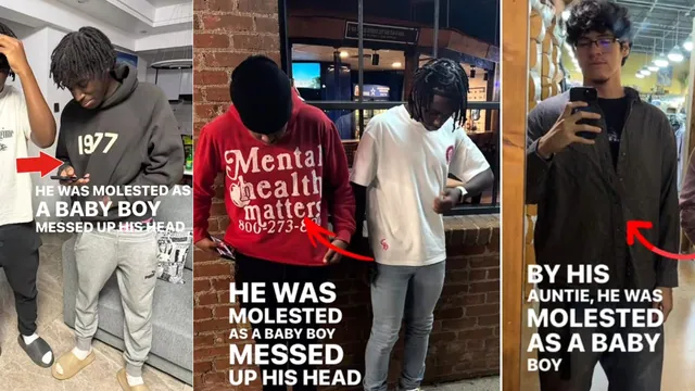 He Was Molested As a Baby Boy meme card