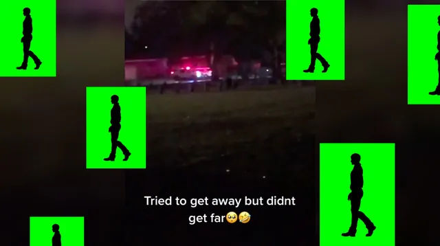 Carte meme He Was Running From A Cop Car