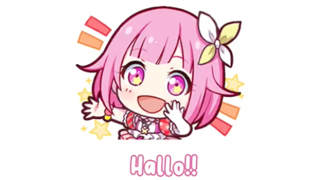 Hello! I'm Emu Otori! Emu Is Meaning Smile! meme card
