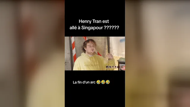 Henry Tran est allé à Singapour meme