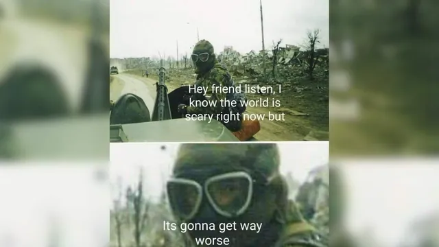 Carte meme Hey Friend Listen / It’s Gonna Get Way Worse