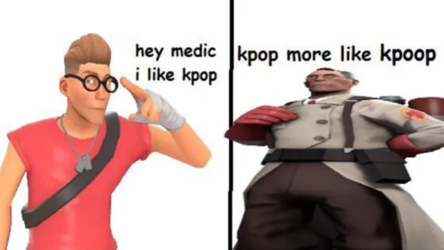 Hey Medic meme card