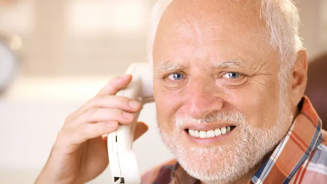 Carte meme Hide The Pain Harold