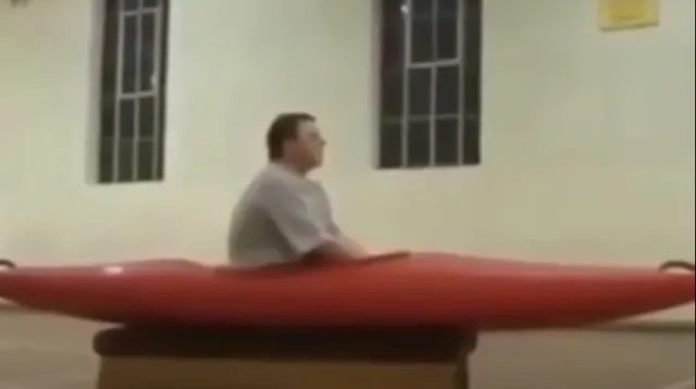 His Reward Is the Canoe meme card