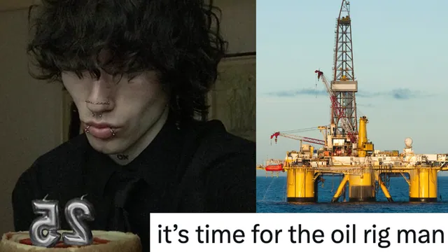 Hit the Oil Rig meme card