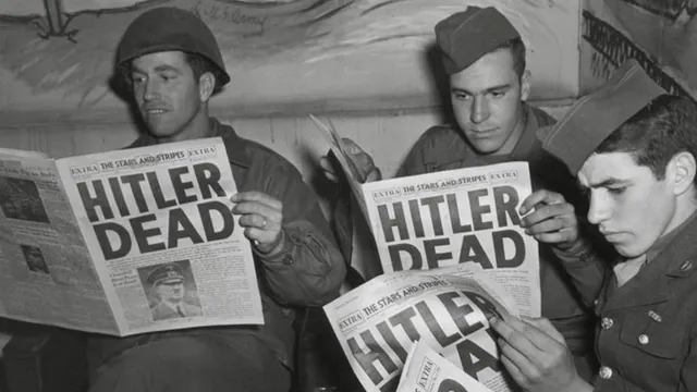 Carte meme « Hitler Dead » Reaction Image
