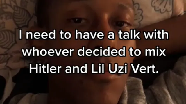 Carte meme Hitler x Lil Uzi Vert