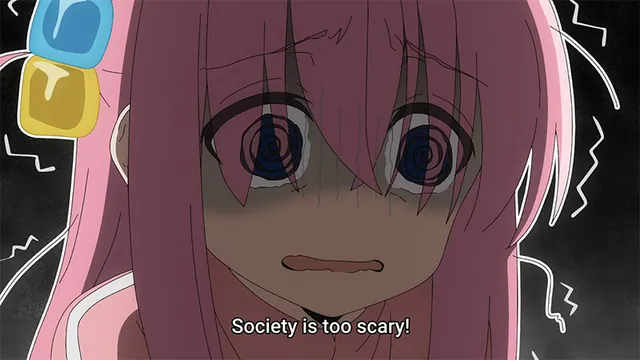 Carte meme Hitori Gotō / Bocchi