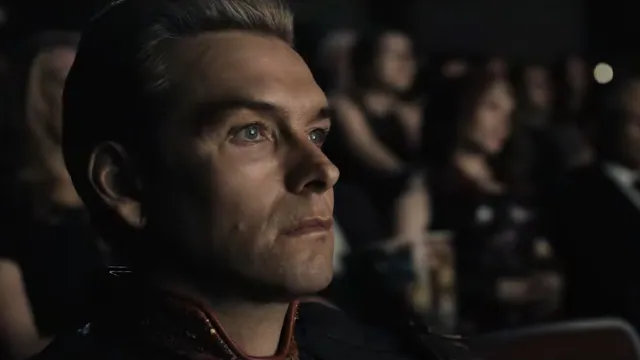 Homelander Watching a Movie meme card
