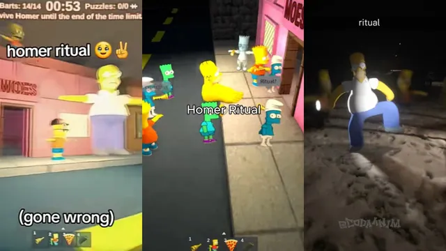Carte meme Homer Ritual (You vs. Homer)