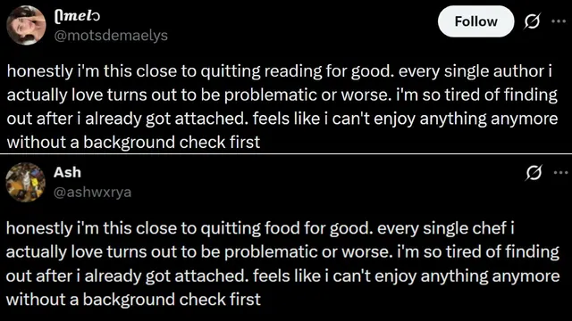 Carte meme Honestly I’m This Close To Quitting For Good / Problematic Or Worse Copypasta