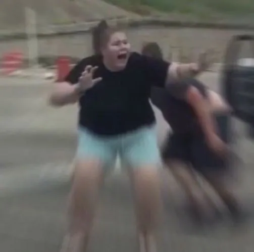 Carte meme Houston Road Rage Brawl