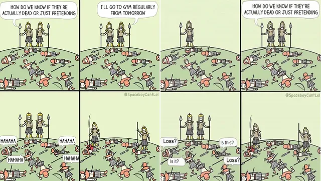 How Do We Know If They're Actually Dead Or Just Pretending? meme card