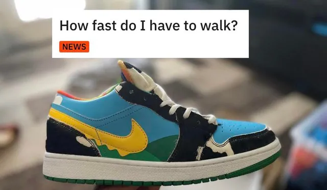 How Fast Do I Gotta Walk? meme card