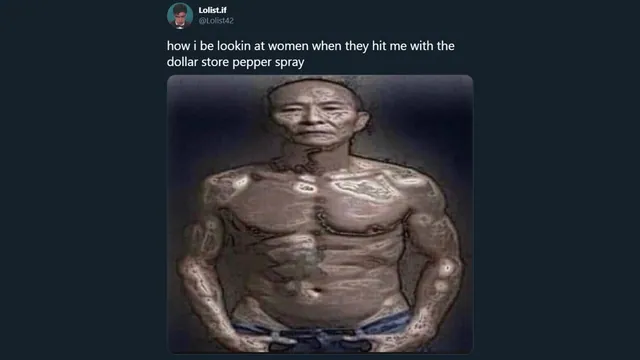How I Be Looking at meme card