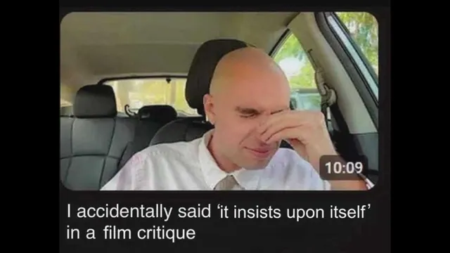 I Accidentally Said X In A Job Interview meme card