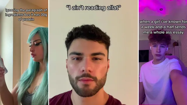 Carte meme I Ain’t Reading All That (TikTok Sound)