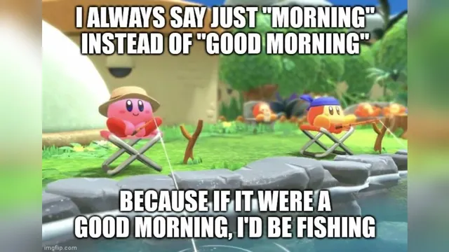 Carte meme I Always Say "Morning" Instead of "Good Morning"