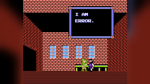I AM ERROR meme card