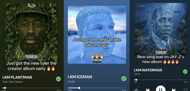 Carte meme I AM ICEMAN
