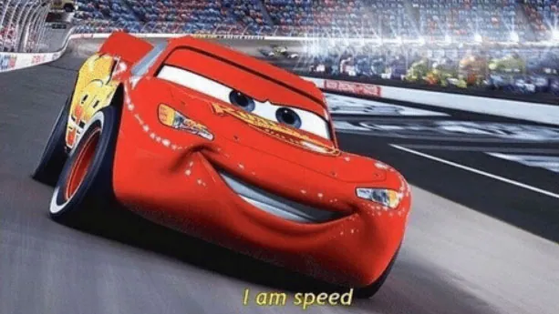 Carte meme I Am Speed